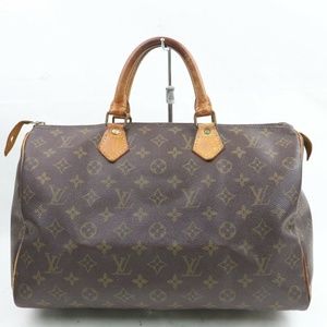 LOUIS VUITTON SPEEDY 35 SATCHEL BAG